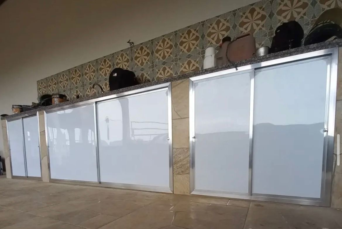 Fechamento instalado